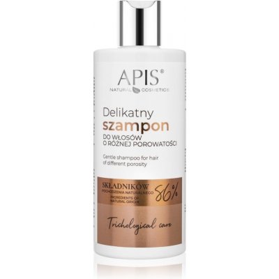 Apis Trichological Care Gentle Shampoo For Hair Of Different Porosity 300 ml