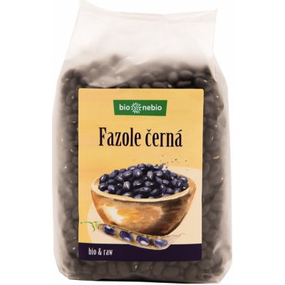 BioNebio Bio černá fazole 0,5 kg – Zbozi.Blesk.cz