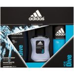 Adidas Ice Dive Men EDT 50 ml + deospray 150 ml + sprchový gel 250 ml dárková sada – Sleviste.cz