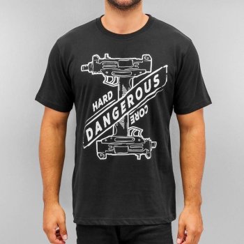 Dangerous DNGRS Hardcore Uzi T Shirt Black