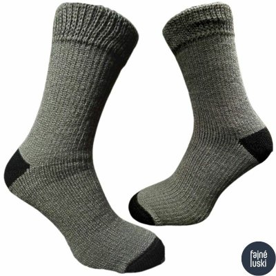 Rotex Vysočina Televizorky dámské teplé ponožky tmavě šedá – Hledejceny.cz