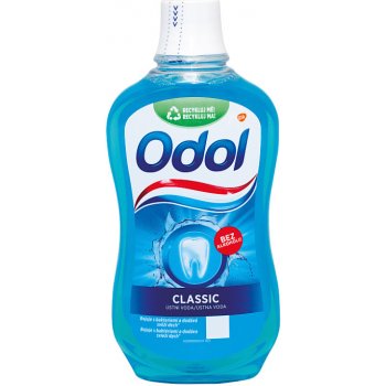 Odol Classic ústní voda proti zubnímu kazu 500 ml