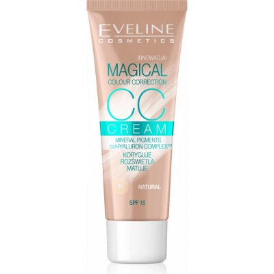 Eveline Magical Correction CC krém Natural 30 ml – Zbozi.Blesk.cz