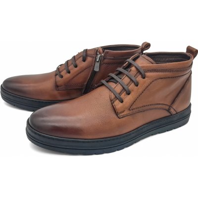 Wild pánské kotníkové na zip204-2719/A/TAN hnědá – Hledejceny.cz