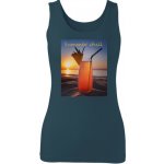 Tílko s potiskem Summer chill Námořní modrá – Sleviste.cz