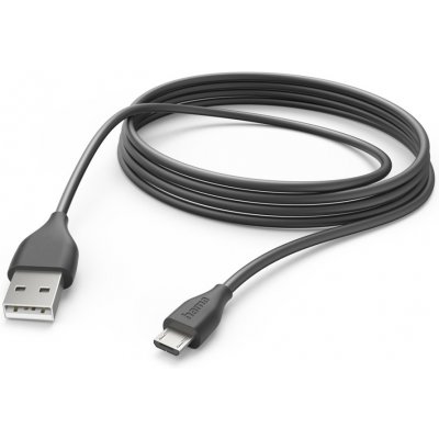 Hama 201588 micro USB, 3m, černý – Sleviste.cz