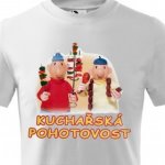 dětské tričko Pat a Mat Kuchařská pohotovost, bílá – Hledejceny.cz