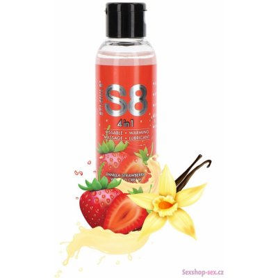 S8 4-in-1 Vanilla Strawberry Whipped Cream 125 ml – Sleviste.cz