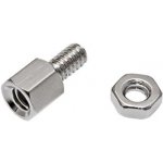 SECOMP Matice se šroubem 4-40 UNC x 5mm (sloupek) + matice, 10 párů (20ks) - 12.01.2020 – Zbozi.Blesk.cz