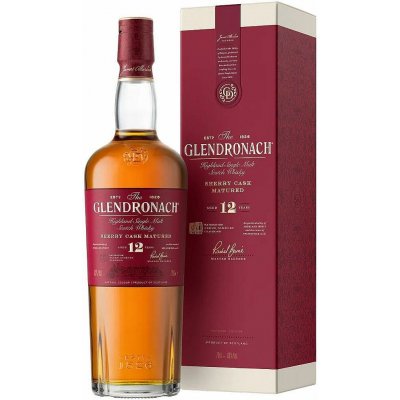 GlenDronach 12y Sherry Cask Matured 43% 0,7 l (karton) – Hledejceny.cz