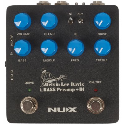 Nux NBP-5 MLD Bass Preamp & DI – Zboží Mobilmania