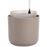 Plastia květináč samozavlažovací Tolita taupe 19 cm – Sleviste.cz