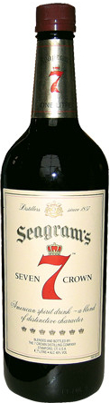 Seagrams Seven Crown 40% 1 l (holá láhev)