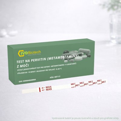 Alfa Scientific Test na pervitin z moči 10 ks – Sleviste.cz