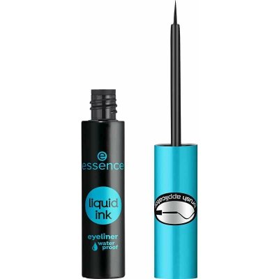 Essence Liquid Ink Eyeliner Waterproof oční linky Black 3 ml – Zboží Dáma