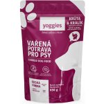 Yoggies krůtí a králičí maso s dýňovými semínky a kloubní výživou 650 g – Zbozi.Blesk.cz