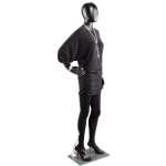 abstraktní dámská figurína, manekýna černá F1B – Zboží Dáma
