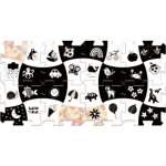 Trefl Pěnové puzzle Treflíci Černá a bílá 162192 8 dílků – Zboží Mobilmania