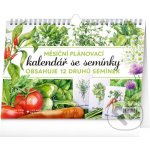 Měsíční plánovací se semínky stolní 2026 – Zboží Dáma