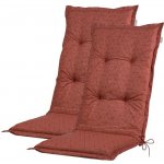 LIVARNO Valencia/Miami červená 120 x 50 x 8 cm 2dílná – Zboží Mobilmania