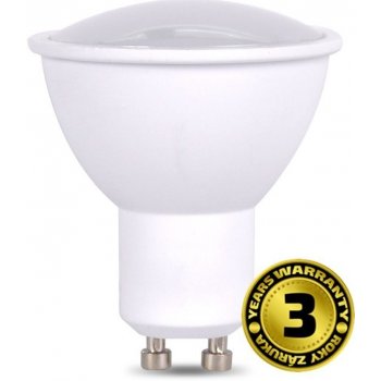 Solight LED žárovka bodová 7W GU10 4000K 500lm bílá