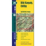 BÍLÉ KARPATY CHŘIBY 1:100 000 Kartografie – Sleviste.cz