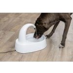 Fontánka na vodu s oblým kohoutkem, 2,5 l/25 x 24,5 x 35 cm, plast, bílá (RP 2,90 Kč) 1 ks – Hledejceny.cz