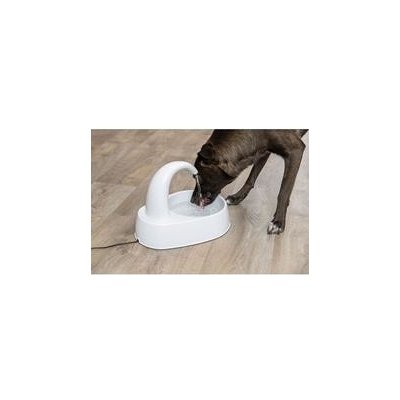 Fontánka na vodu s oblým kohoutkem, 2,5 l/25 x 24,5 x 35 cm, plast, bílá (RP 2,90 Kč) 1 ks – Hledejceny.cz
