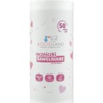 BocioLand Jednorázové, hypoalergenní bavlněné ručníky pro novorozence 50 ks – Zboží Dáma