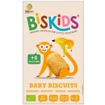 Belkorn BISkids BIO dětské celozrnné sušenky s banánem bez přidaného cukru 6M+ 120 g – Sleviste.cz