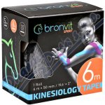 Bronvit Kineziologická páska classic černá 5cm x 6m – Zbozi.Blesk.cz