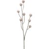 Květina Gasper Větev bodláku V. 67cm růžový