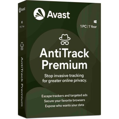 Avast AntiTrack Premium 1 lic. 1 rok update (apw.1.12m.r) – Hledejceny.cz