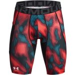 UNDER ARMOUR HG Prtd Long Shorts Červená – Zboží Dáma