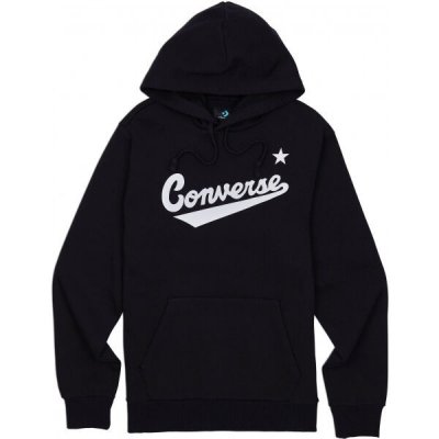 Converse FLEECE SCRIPTED LOGO PULLOVER HOODIE mikina – Zboží Mobilmania