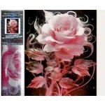 Norimpex Diamantové malování Kouřová růže 30 x 40 cm – Sleviste.cz