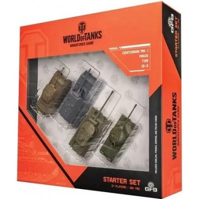 World of Tanks: Starter Set Maus, T29, IS-3, Centurion – Hledejceny.cz