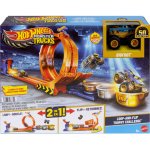 Hot Wheels monster trucks dráha se smyčkou a bigfootem JBX64 – Sleviste.cz