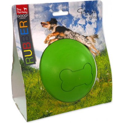 Dog Fantasy Rubber zelený 12,5 cm