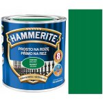 Akzo Nobel Hammerite přímo na rez hladký-tmavě zelený,2,5L – Zbozi.Blesk.cz