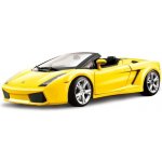 Bburago Lamborghini Gallardo Spyder metalíza žlutá 1:18 – Hledejceny.cz