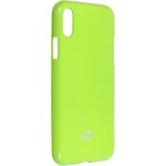 Pouzdro Goospery Jelly Case Apple iPhone X iPhone XS limetkově zelená – Hledejceny.cz