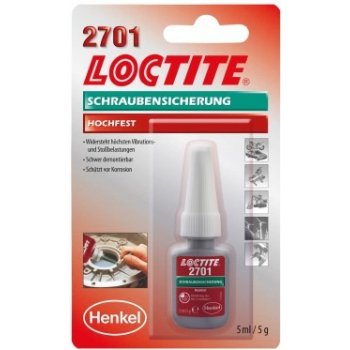 LOCTITE 2701 na zajištění šroubů 5g