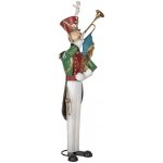 Veliká kovová socha Louskáček Nutcracker s trubkou 65*71*218 cm Clayre & Eef – Hledejceny.cz