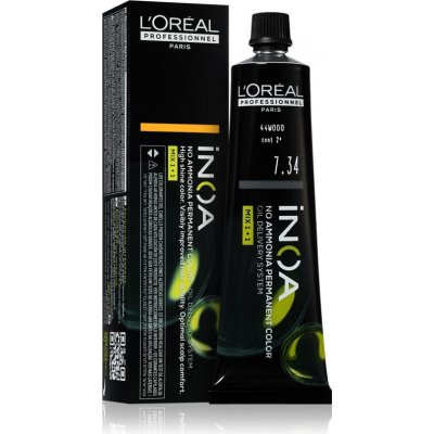 L’Oréal Professionnel Inoa permanentní barva na vlasy bez amoniaku 7.34 60 ml