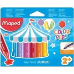 Maped Voskovky Color'Peps Wax Jumbo 12 barev – Hledejceny.cz