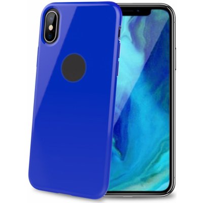 Pouzdro CELLY Gelskin Apple iPhone XS Max modré