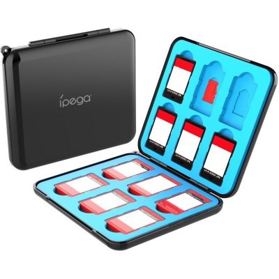 iPega SW2108 Pouzdro pro Herní Karty Black – Zboží Mobilmania