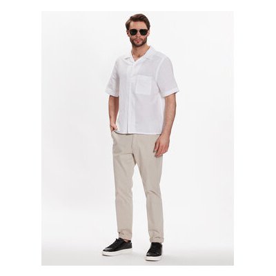 Calvin Klein košile regular fit bílá K10K109521 – Zboží Mobilmania