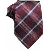 Kravata Vínová kravata Marks Spencer Check